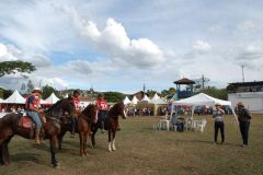 Estande do Concurso de Marcha na Semana do Fazendeiro da UFV