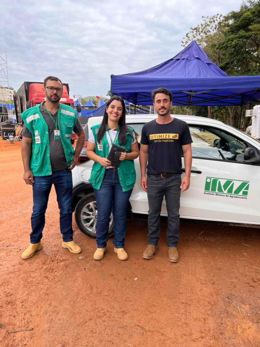 Instituto Mineiro de Agropecuária (IMA) marca presença na Festa de Guaraciaba